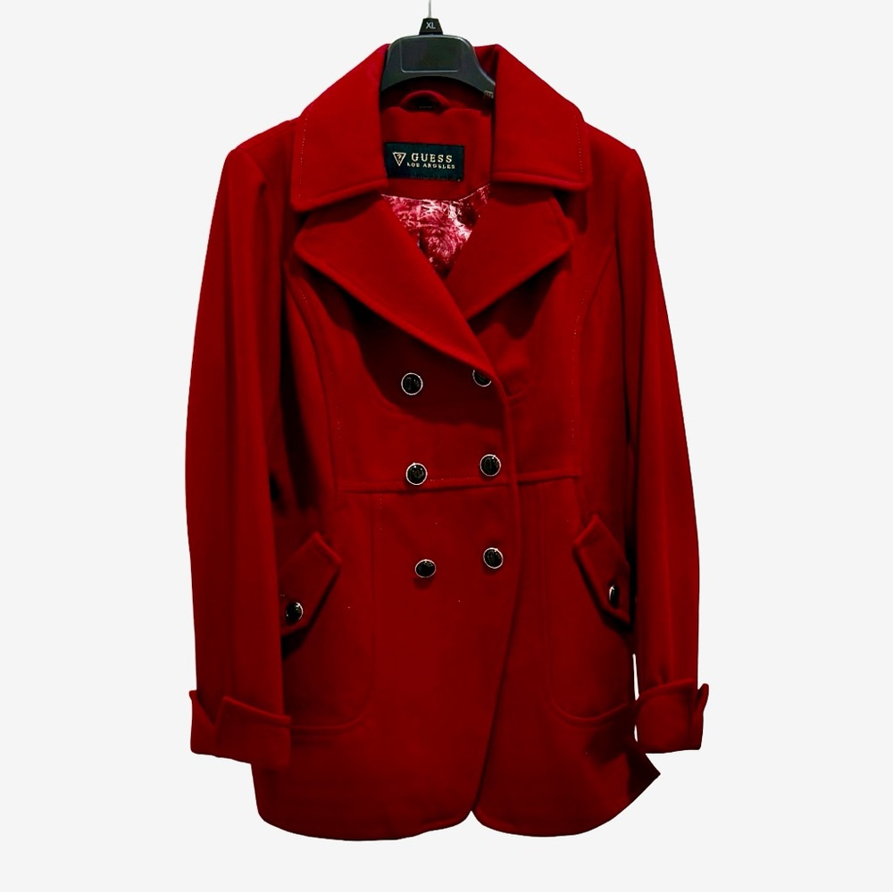Guess Vibrant Red Jacket